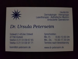 Frau Dr. med. Ursula Peterseim