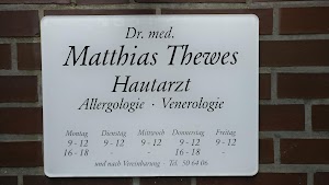 Dr. med Matthias Thewes Facharzt für Hautkrankheiten